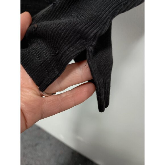 Quacker Factory Tunic Top Womens Size 3X Black Sequined 3/4 Sleeve Holiday Glam - Picture 8 of 11